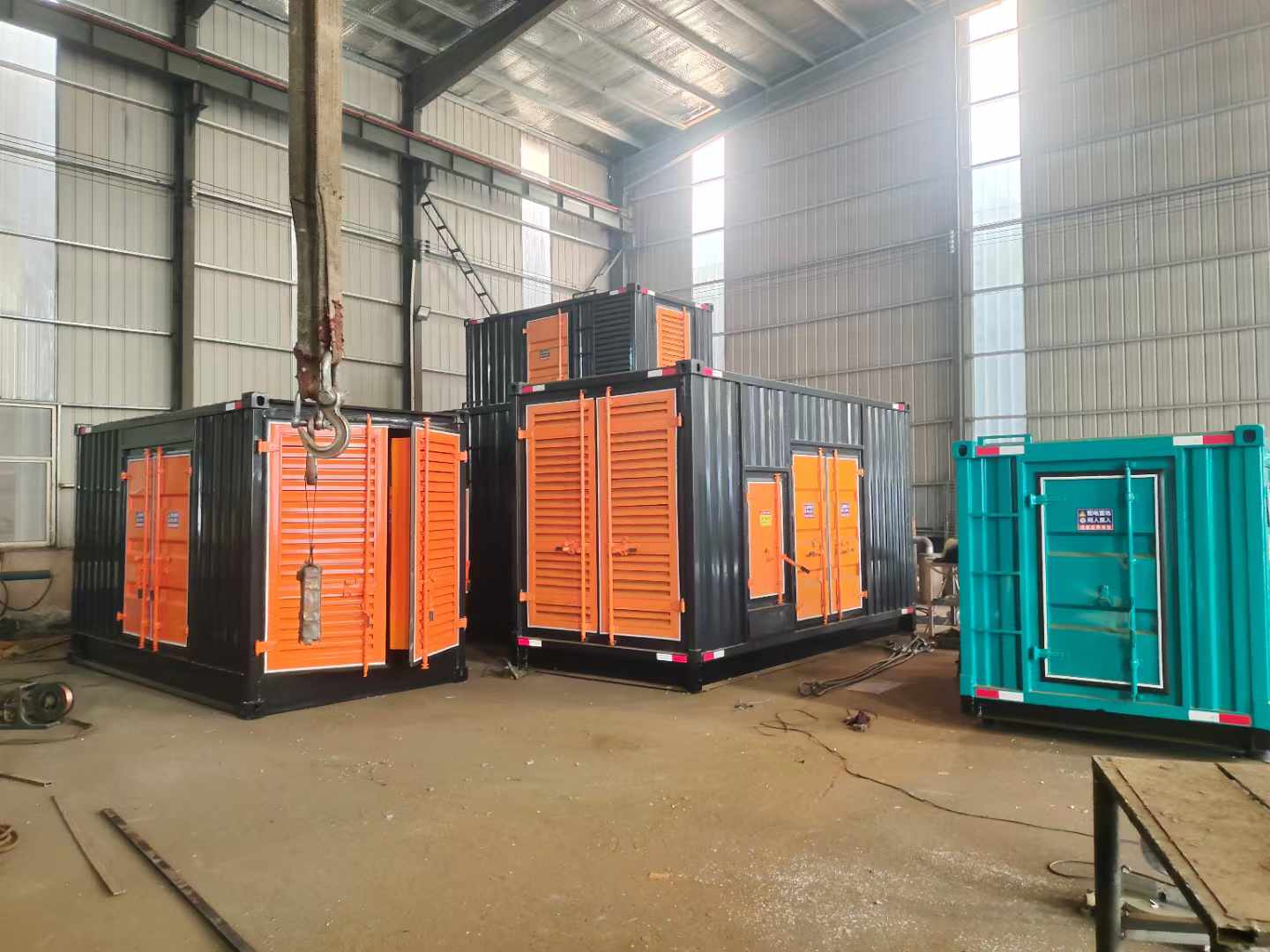 德令哈500kw柴油发电机组可以带动多少功率设备？