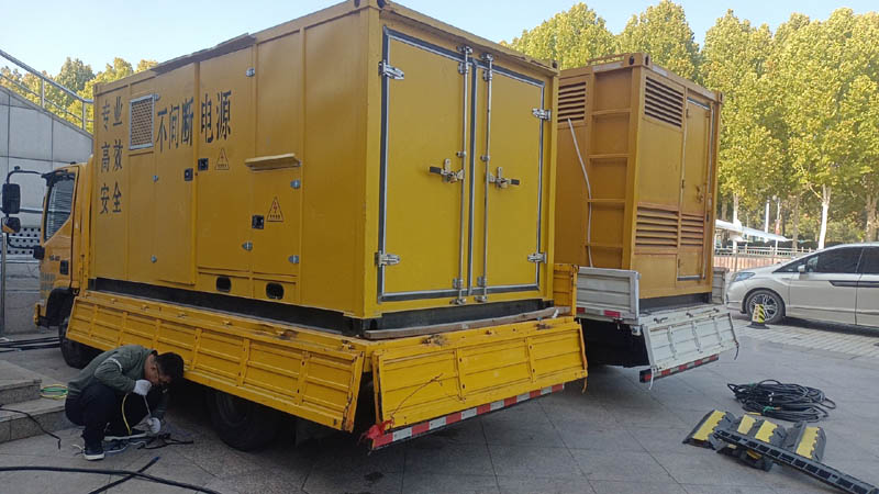 德令哈柴油发电机组和UPS电源配合使用时的注意事项